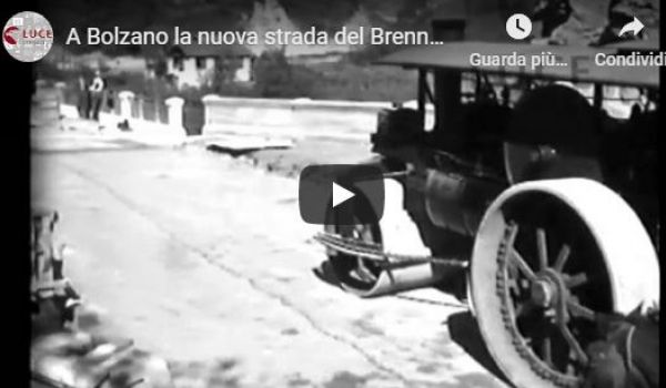 1931: la nuova strada del Brennero (Istituto Luce)