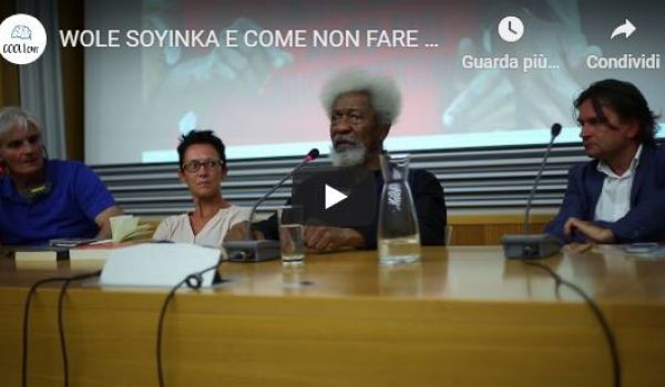 Cooltour: conferenza bolzanina del Premio Nobel Wole Soyinka
