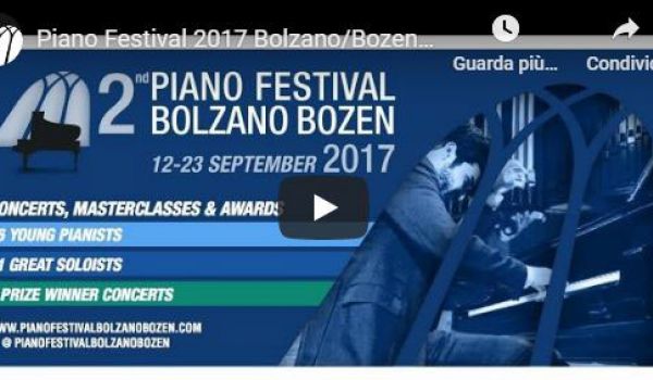 Piano Festival 2017 Bolzano/Bozen - Katarzyna Golofit