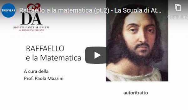 Raffaello e la matematica (pt.2) - La scuola di Atene (Trevilab)  