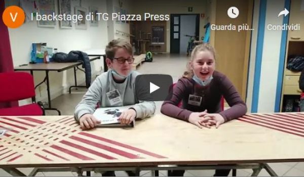 Merano: i backstage di Tg Piazza Press (Vigiliu's TV UPAD) 