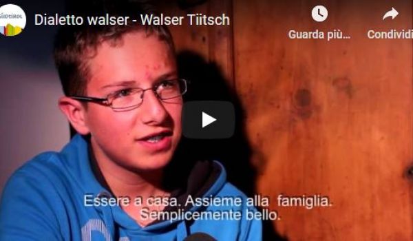 Il dialetto walser (Alto Adige da vivere)